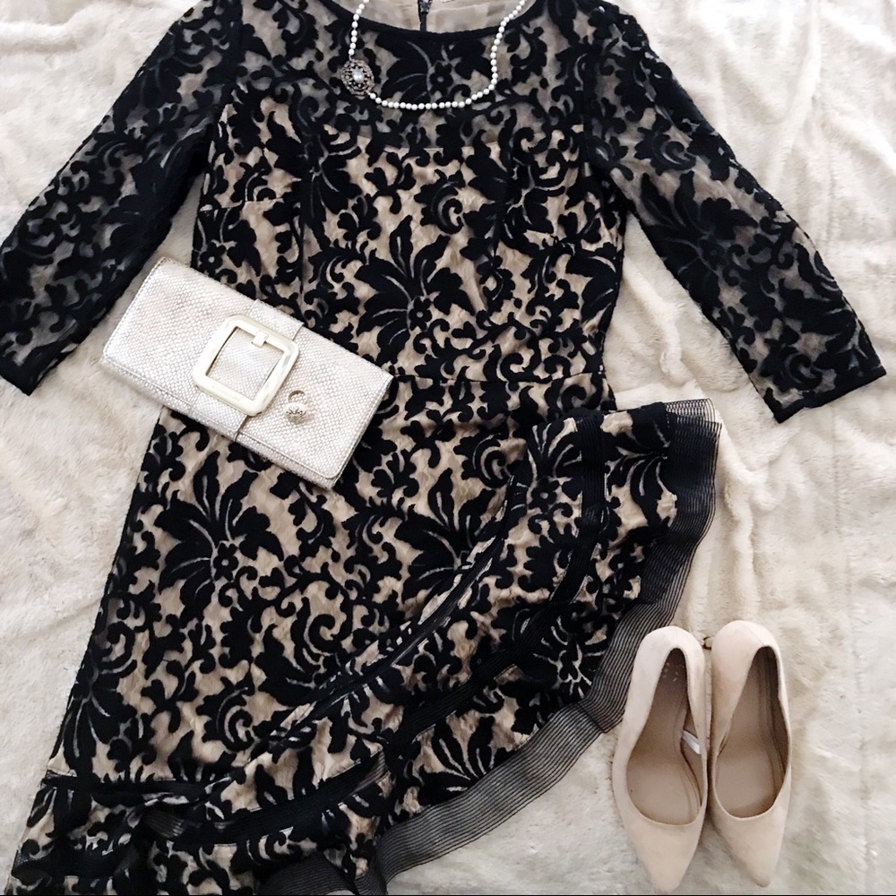 Tadashi Shoji size 14 cocktail dress